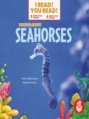 cover image of We Read about Seahorses